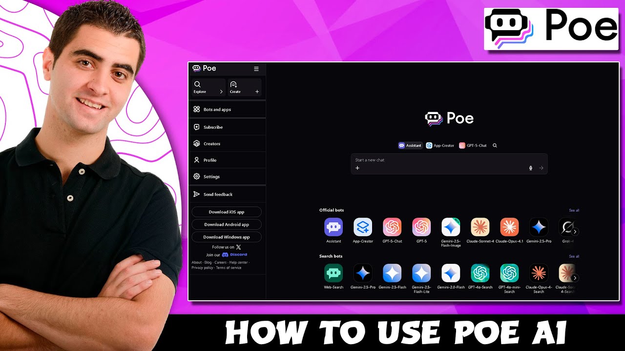 How To Use Poe Ai - Best Tutorial For Beginners (Review 2025) | Best All In One Ai Tool