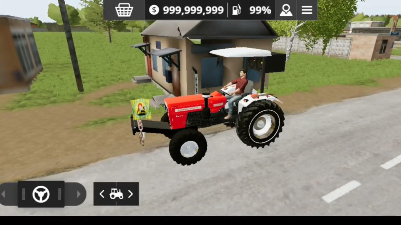 FS 20 INDIAN TRACTOR MOD. MUD MAP 1.2.3.4.6.GB RUNNING. HAPPY MAHLA SAWARAJ TRACTOR