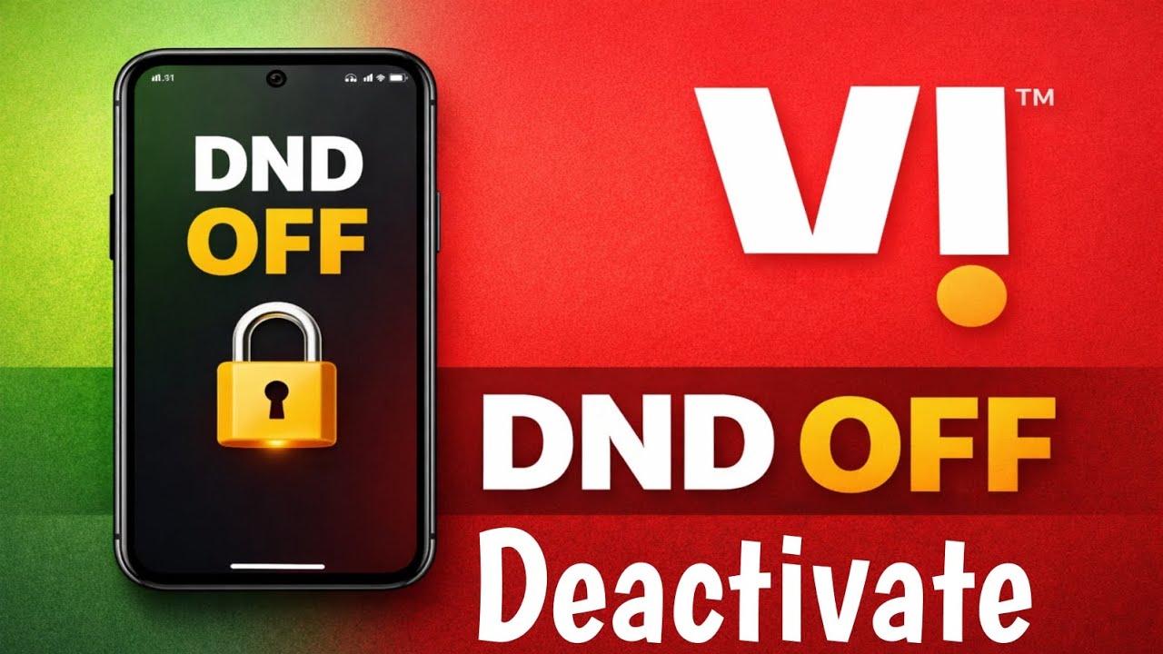 Vi DND Deactivate | Vi DND OFF Kaise Kare | How to deactivate dnd on vi
