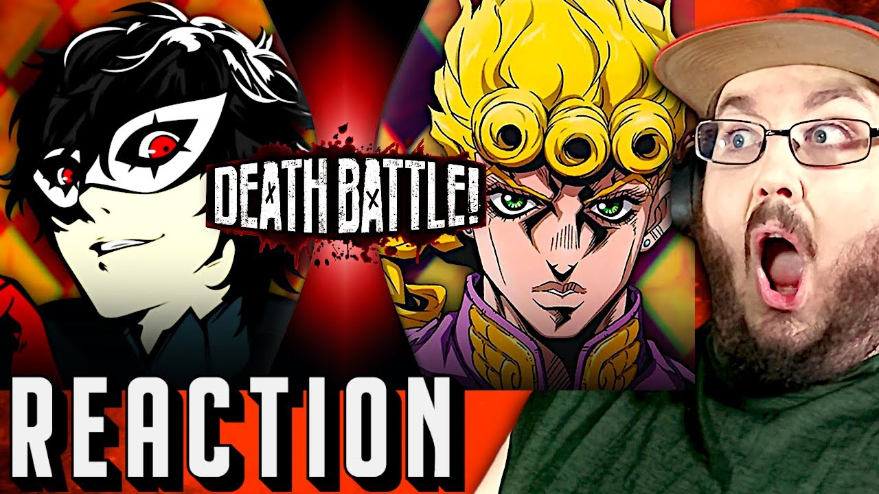 Joker VS Giorno (Persona VS JoJo's Bizarre Adventure) | DEATH BATTLE! REACTION!!!