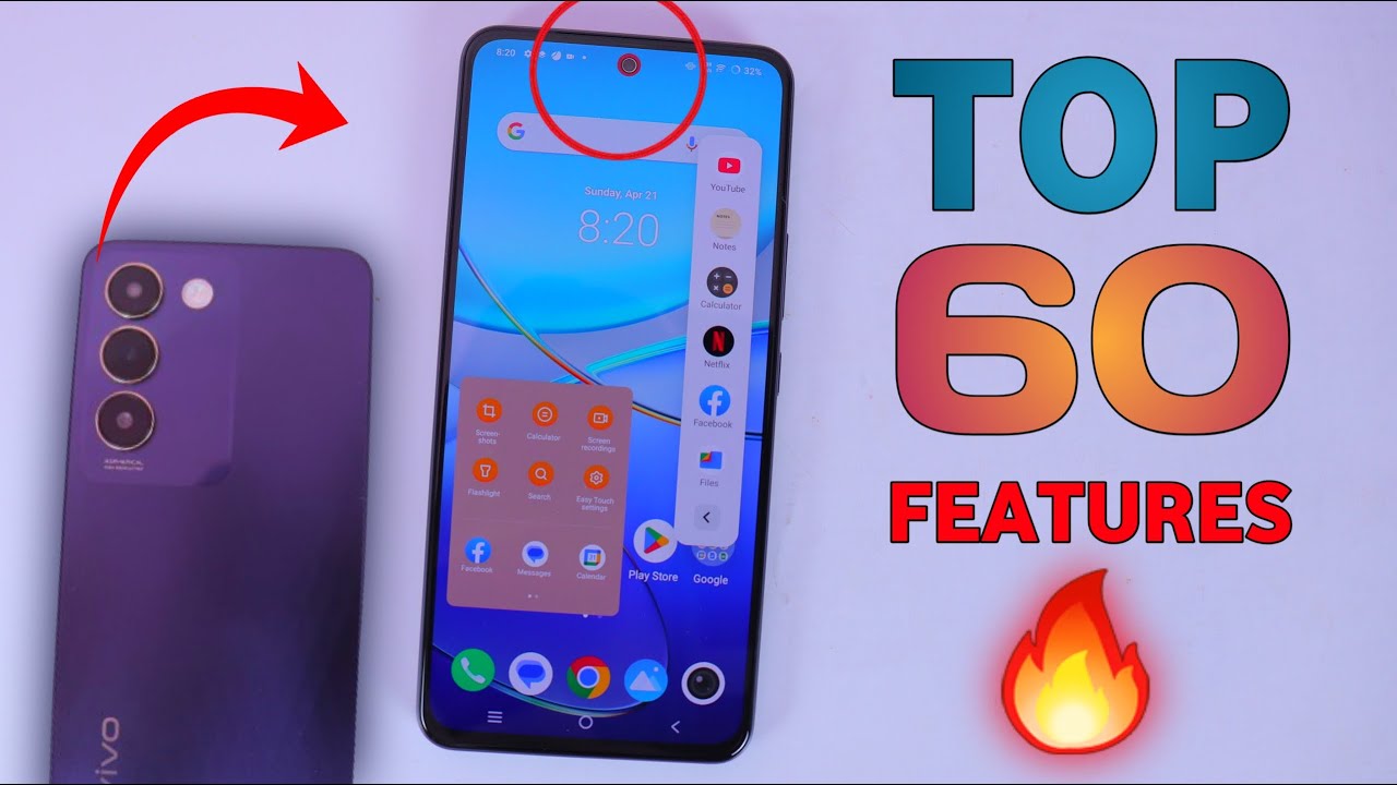 Vivo T3 5G Tips And Tricks - Top 60++ Hidden Features | Hindi-हिंदी