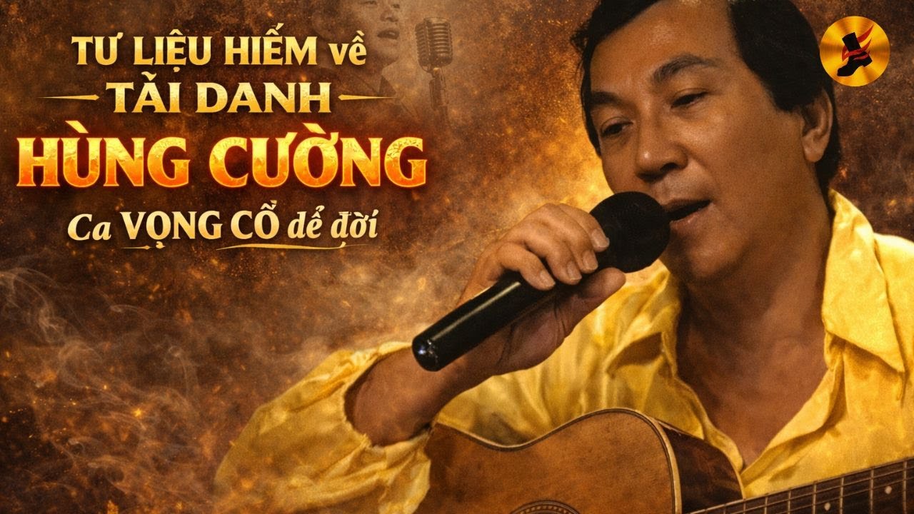 TƯ LIỆU HIẾM về TÀI DANH HÙNG CƯỜNG – Ca VỌNG CỔ để đời