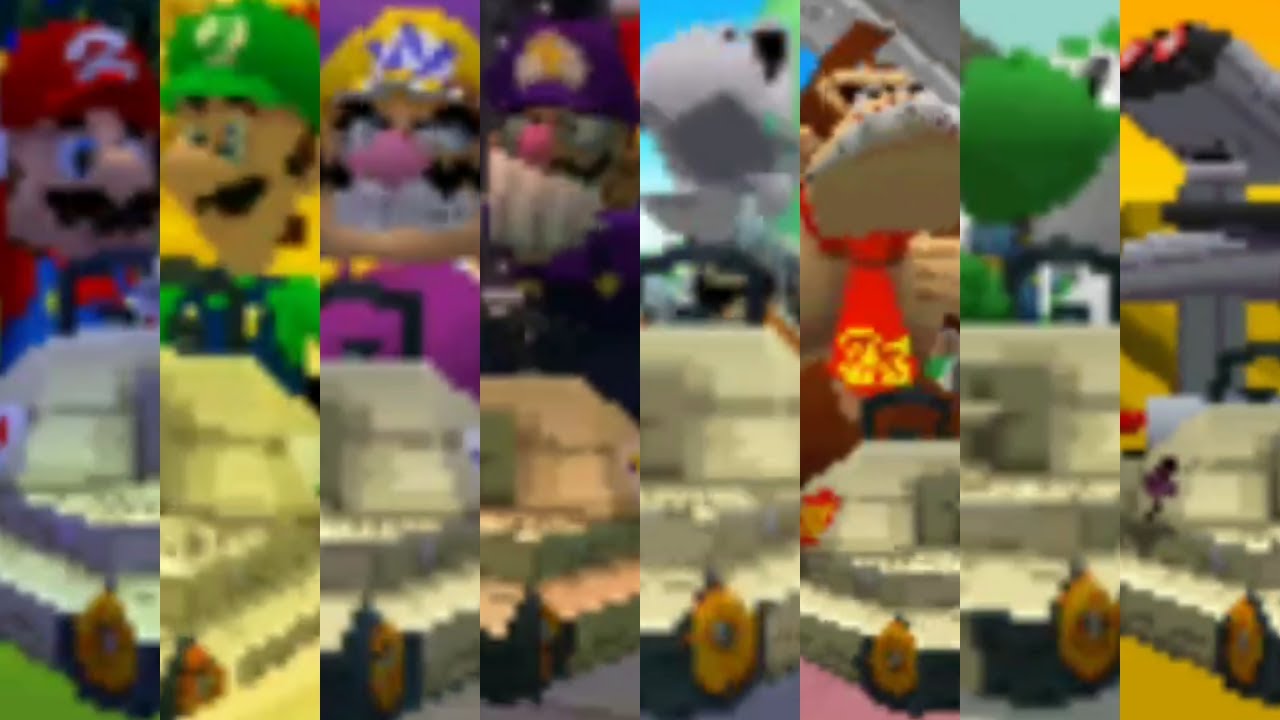 Mario Kart DS - Mirror Mode Grand Prix (All Cups)