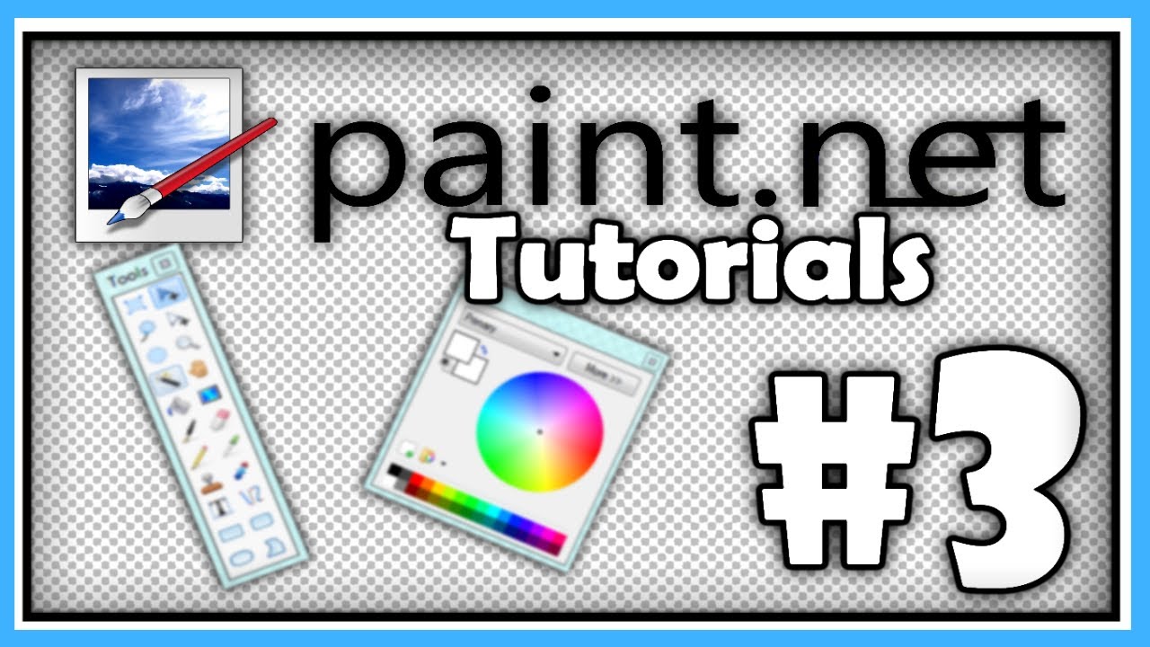 PAINT.NET TUTORIALS - Part 3 - Letter Formatting and Animation [HD]