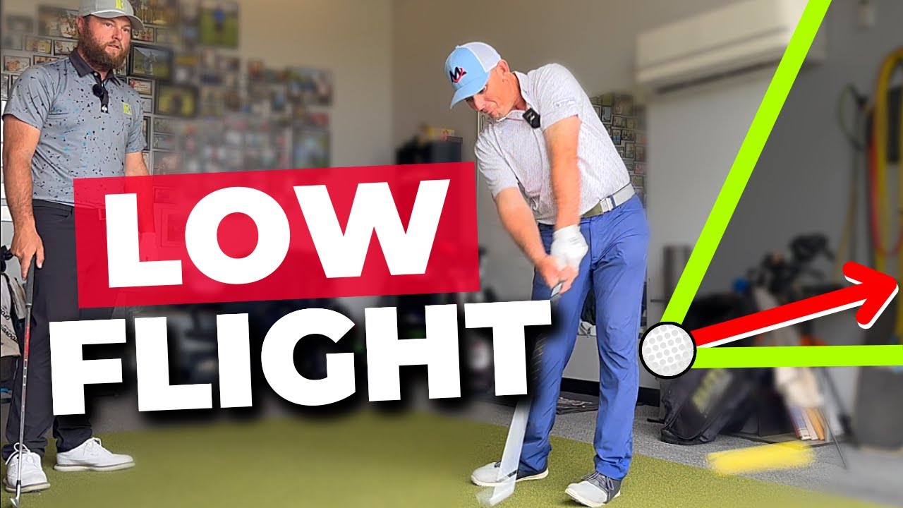 How To Hit Irons Pure And LOW (Trajectory Control And Ball FLIGHT Laws @elitegolfschools)