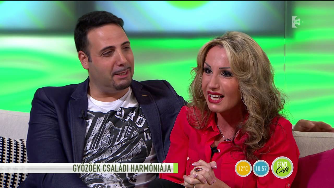 Varga Győzőt zavarja, hogy felesége sokat beszél - tv2.hu/fem3cafe