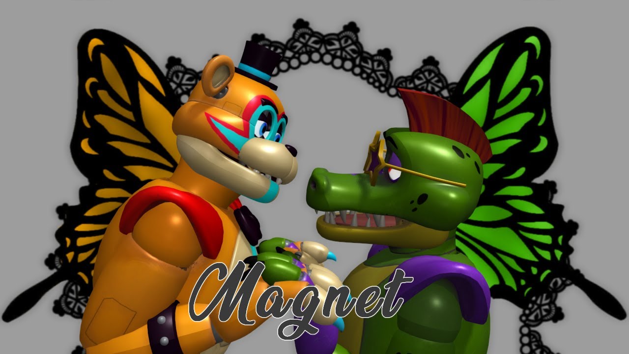 [FNAF x MMD x RVC] Freddy x Monty - Magnet (AI Cover)