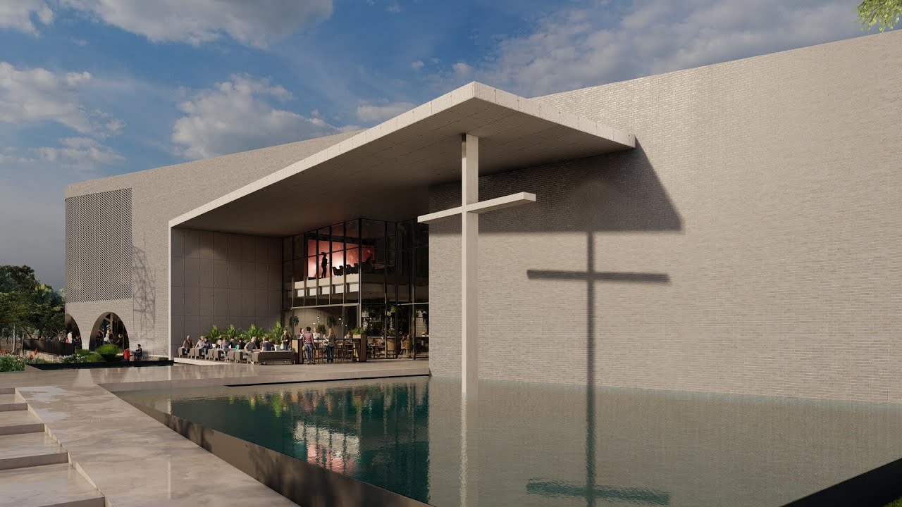 modern church - drew architects - connexion church - part 2 - beautiful architecture
