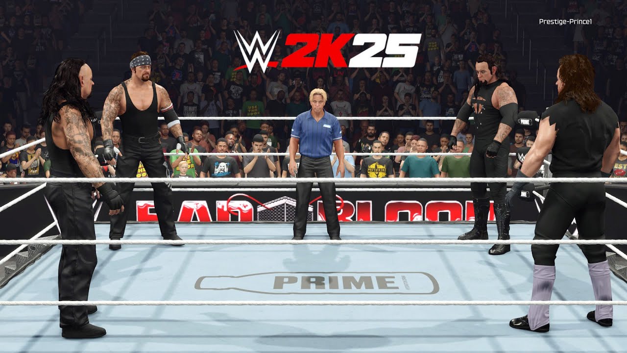 WWE 2K25 - The Undertaker 90' Vs The Undertaker 03' Vs Ministry Undertaker Vs The Undertaker (PS5)