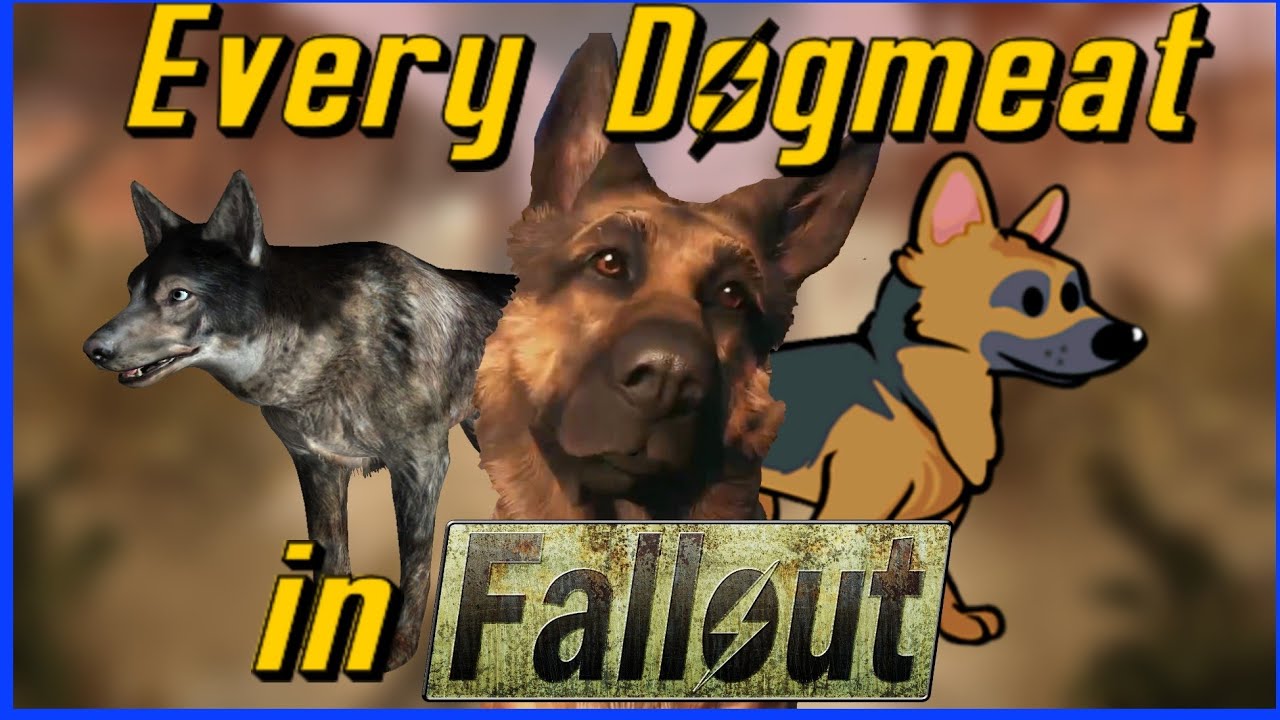 Every Version of Dogmeat in the Fallout Series