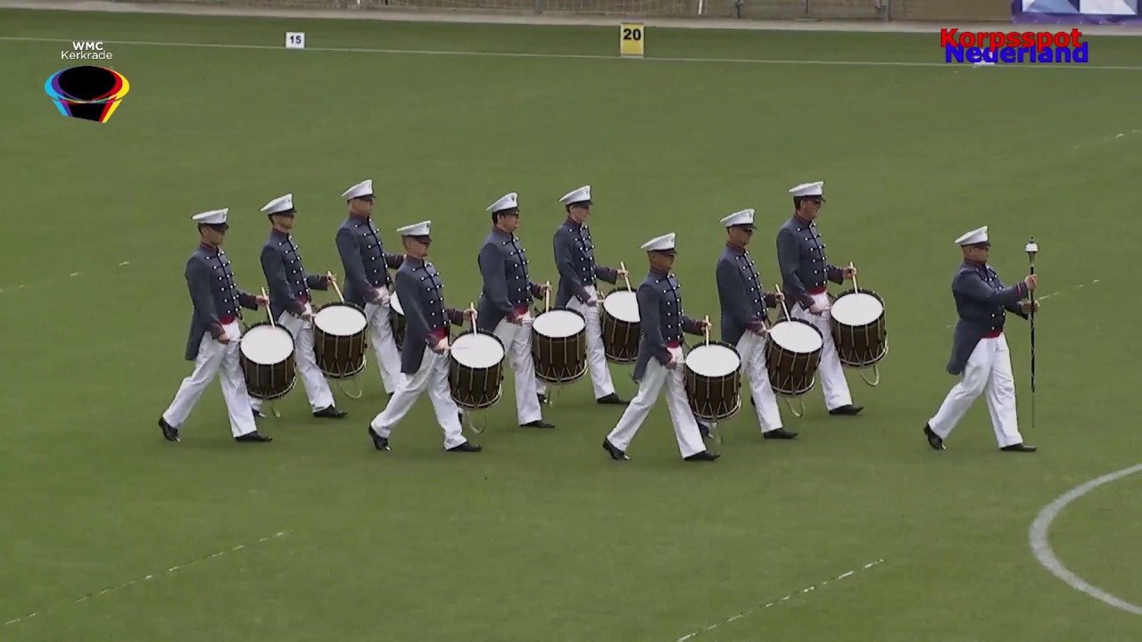 Trommelgroep West Nederland tijdens WMC Kerkrade 2017