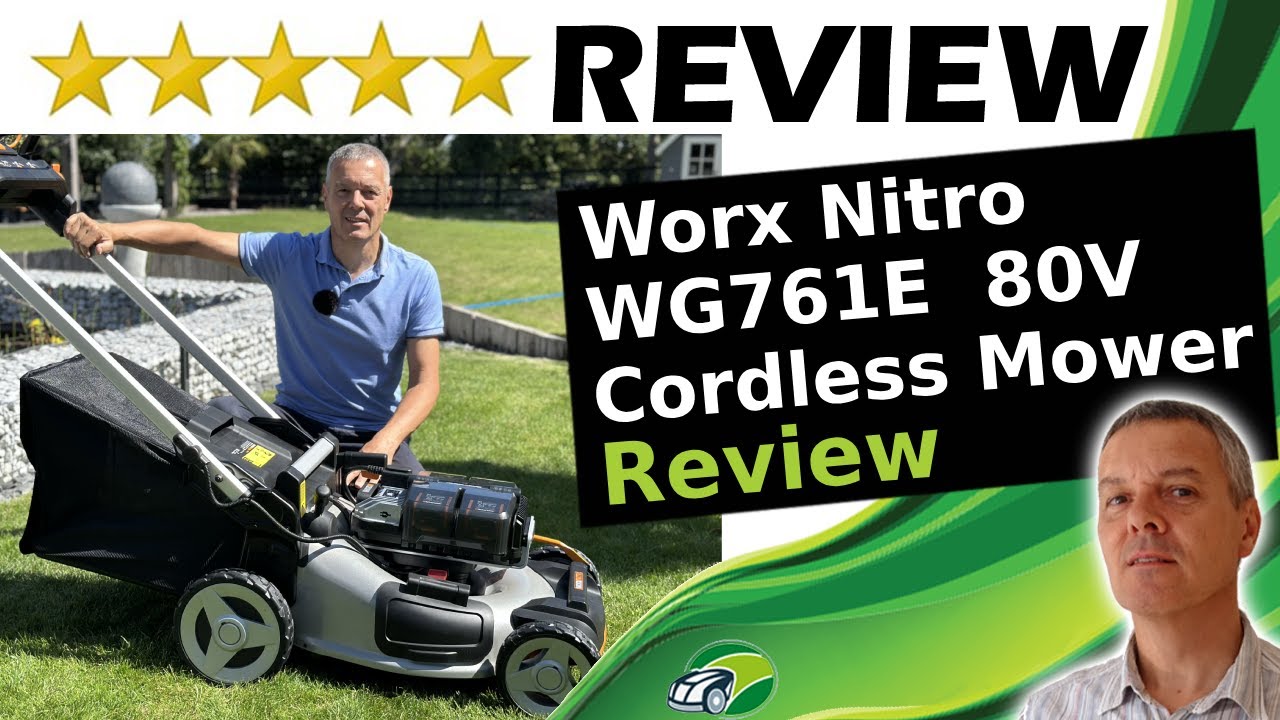 WORX Nitro WG761E 80V Cordless Lawnmower Review