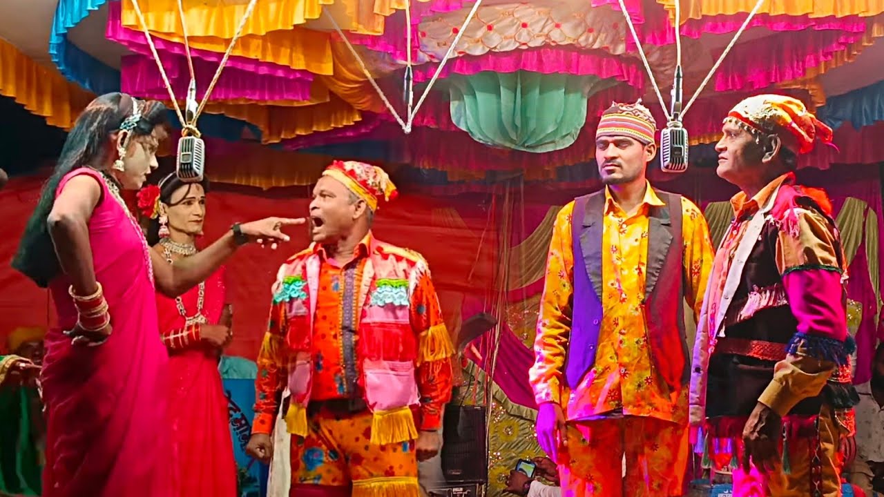 मदन चिकना और रमेश मामा न्यू बोकलझर सोंगाड्या पार्टी 2025 / New Comedy Madan Chikna Ramesh mama tamsa