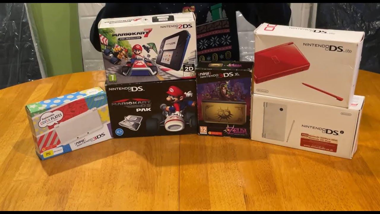 My Entire Notorious Nintendo DS/3DS Handheld Collection So Far? (Hardware Only) #Nintendo_Classics