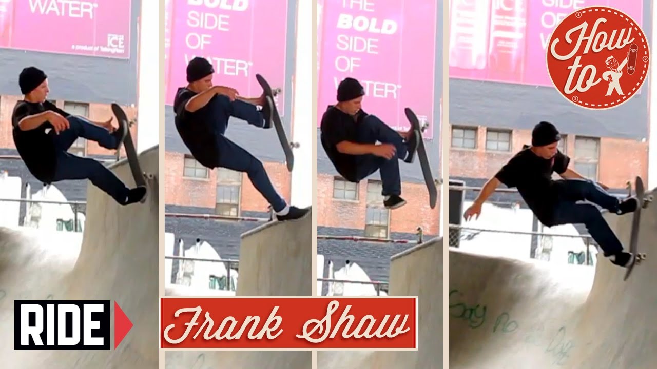 How-To Skateboarding: Fastplant Fakie with Frank Shaw