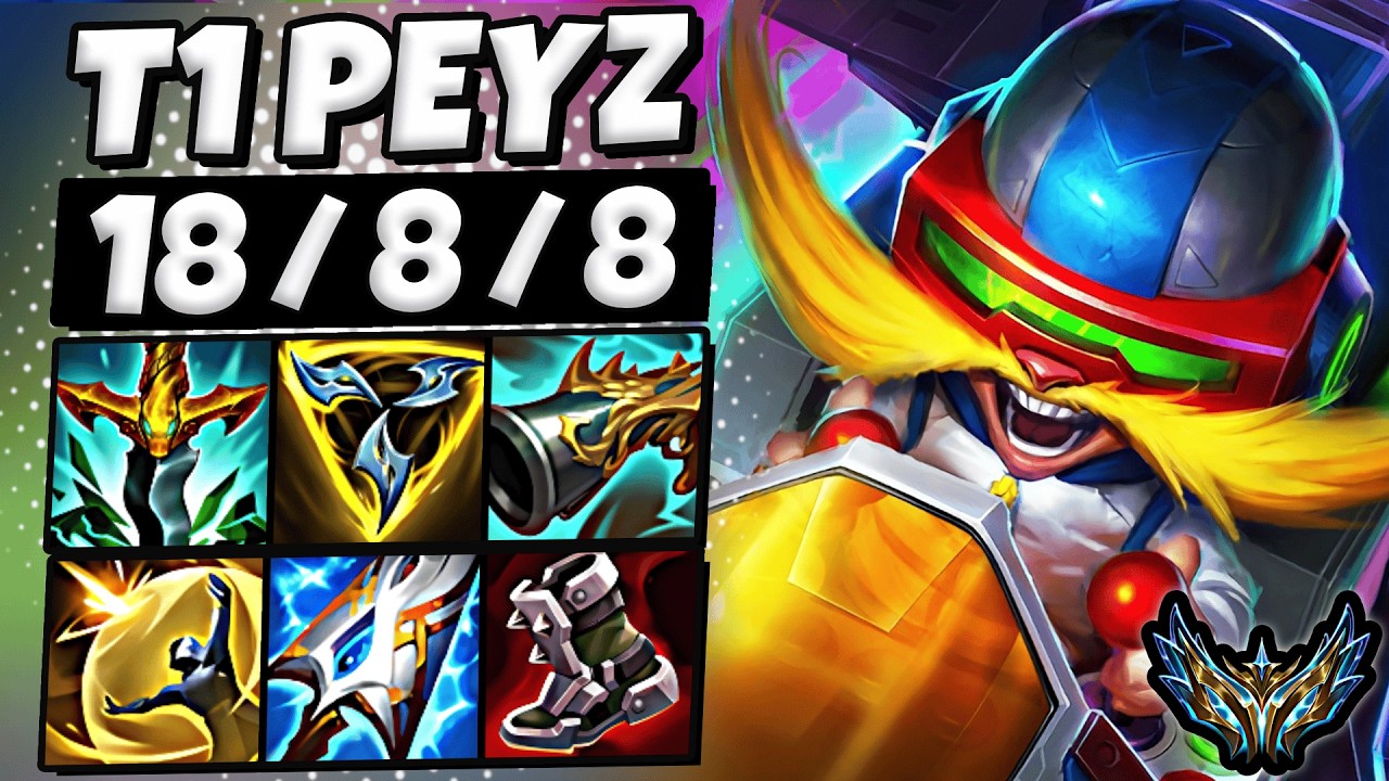 T1 Peyz Corki vs Aphelios [ ADC ] Rank #1 Korea Challenger Patch 26.3