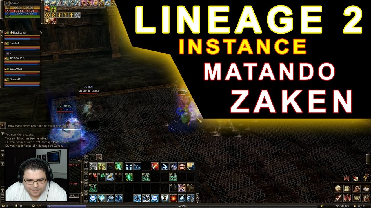 Lineage 2 - Zaken Instance - Server Ramona Europeu (Tutorial)