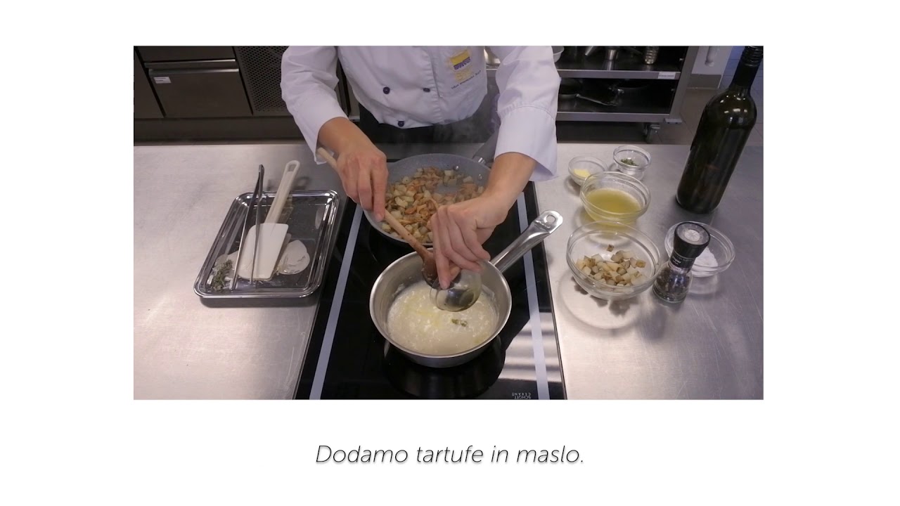 Projekt APPLAUSE: Kulinarična delavnica - Topinambur z lisičkami