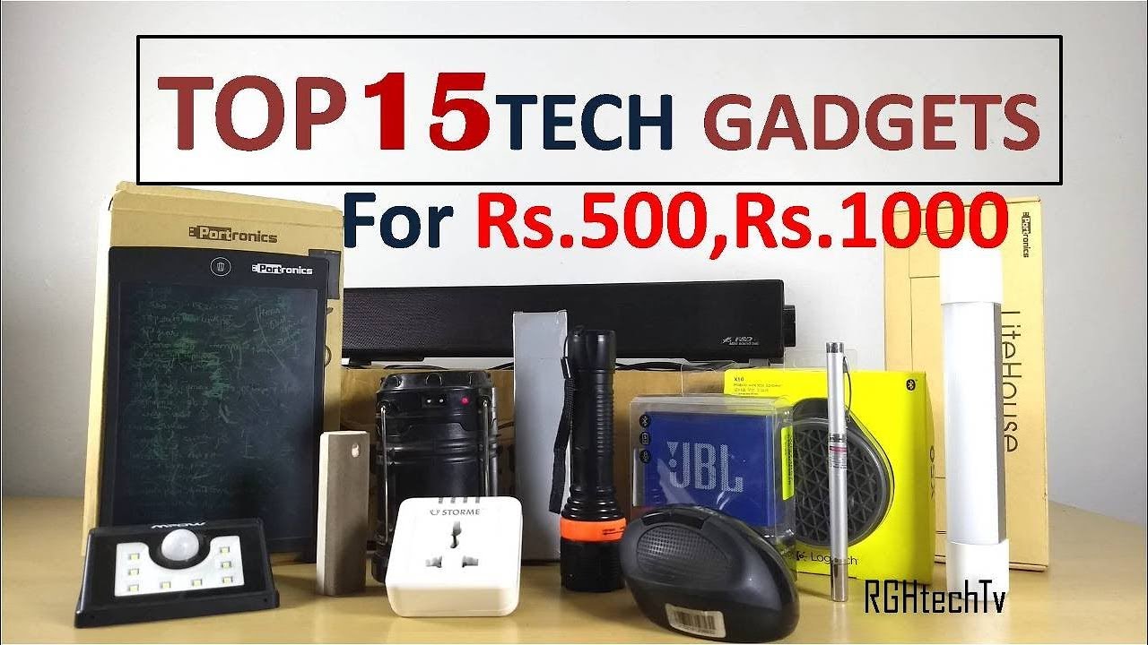 Top 15 Tech Under Rs 500 and Rs 1000 I Personally Use | Tech Gadgets and Accessories