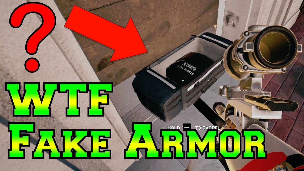 THEY GAVE US ARMOR... wait WHAT!? - Rainbow Six Siege Velvet Shell