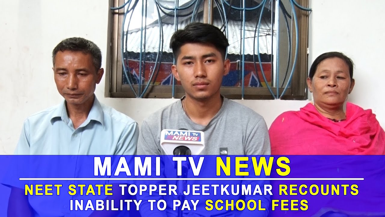 NEETNEET STATE TOPPER JEETKUMAR RECOUNTS INABILITY TO PAY SCHOOL FEES