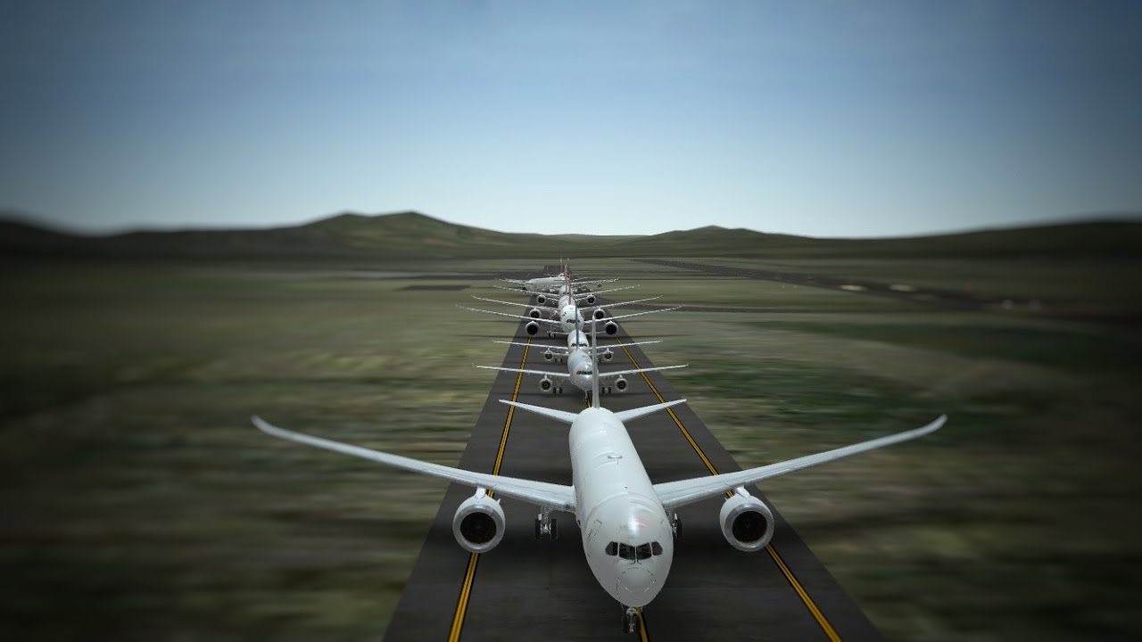 Los Angeles Airport KLAX planes spotting 2016 - Infinite Flight