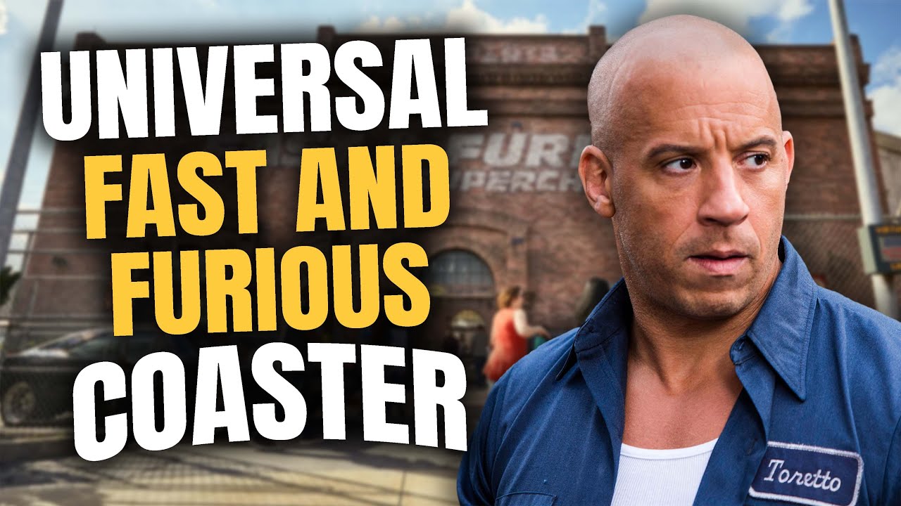 UNIVERSAL STUDIOS CONFIRMS NEW FAST & FURIOUS ROLLER COASTER!
