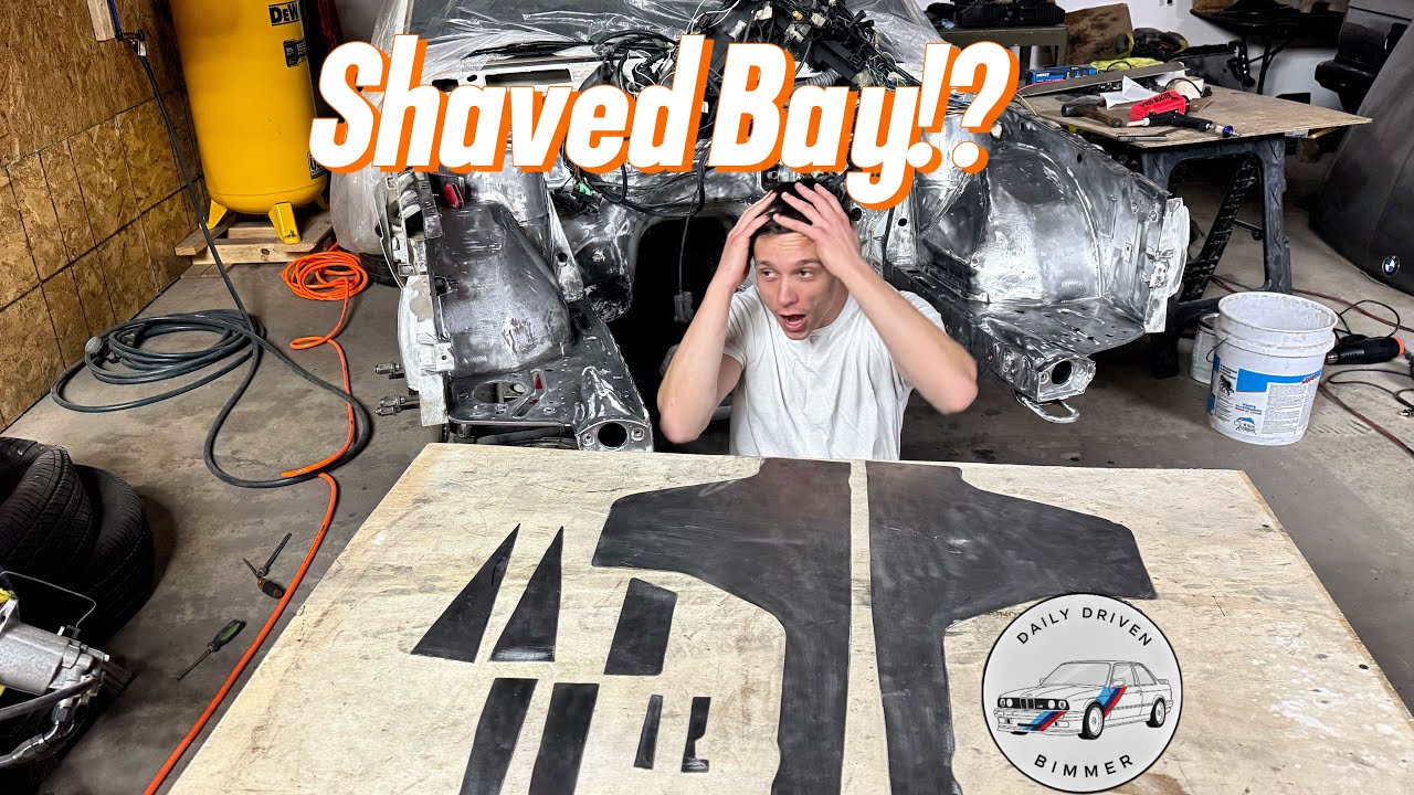 IS THIS THE CLEANEST BMW E30 SHAVED ENGINE BAY!?