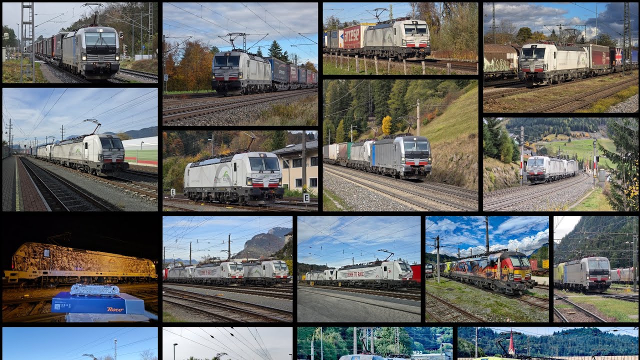 Das TX Logistik Spezial, die bunten Loks eines des größten Eisenbahnverkehrsunternehmen in Europa 