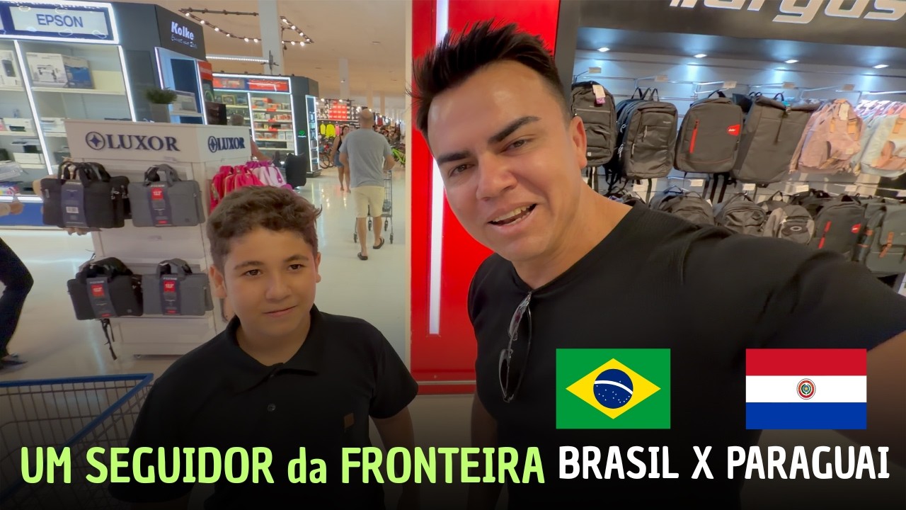 ENCONTREI com um SEGUIDOR da no SHOPPING CHINA em PEDRO JUAN CABALLERO Paraguai