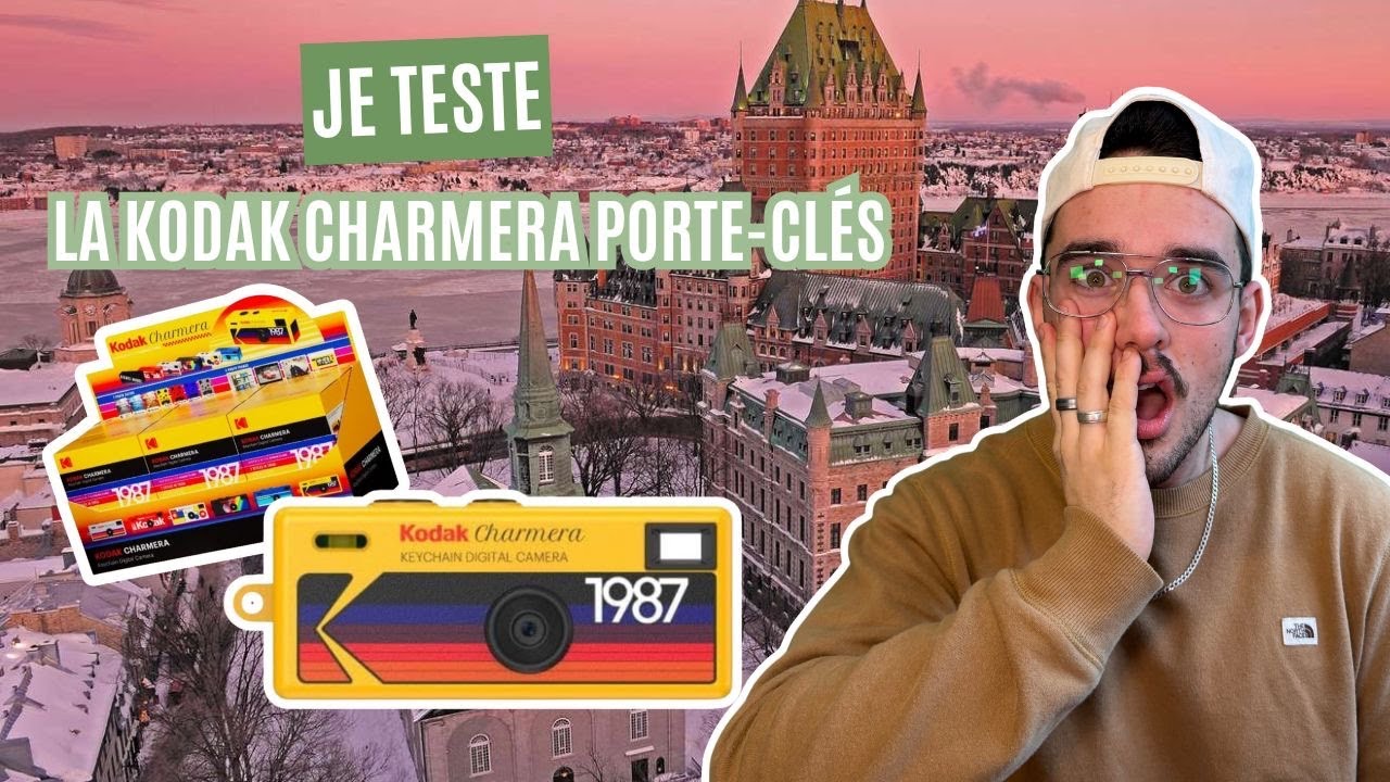 Touriste d'un jour avec la Charmera Kodak!