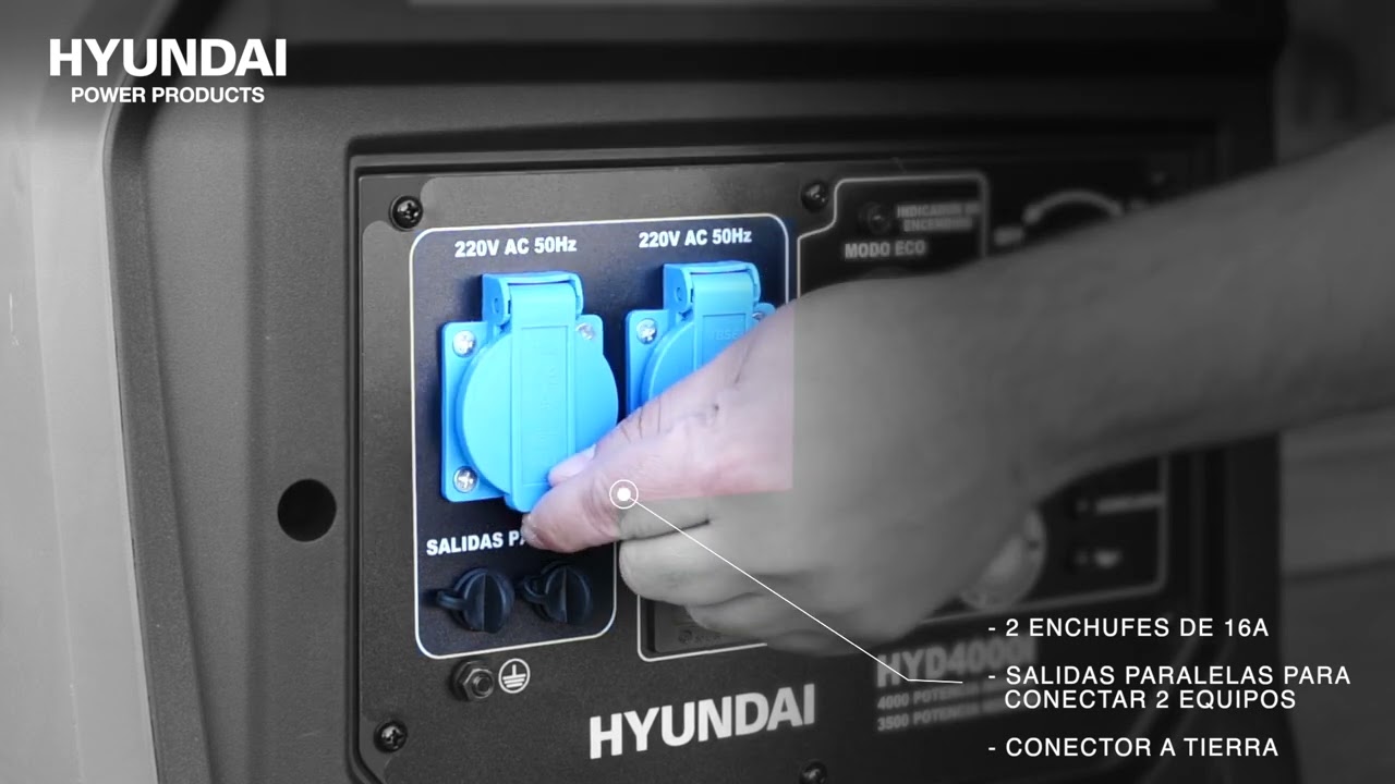 Generador Hyundai HYD4000I