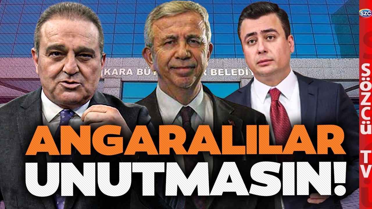 BU İSMİ UNUTMA ANKARA! Osman G&ouml;k&ccedil;ek Devreye Girdi! Faturalar Katlandı! G&ouml;zler Mansur Yavaş'ta