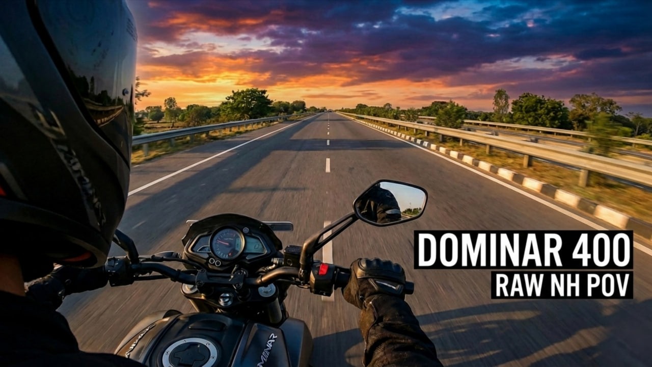 Dominar 400 NH Ride | Pure Bike Sound | No Talking Just Riding 🏍️#dominar400 #bikeride #nhride