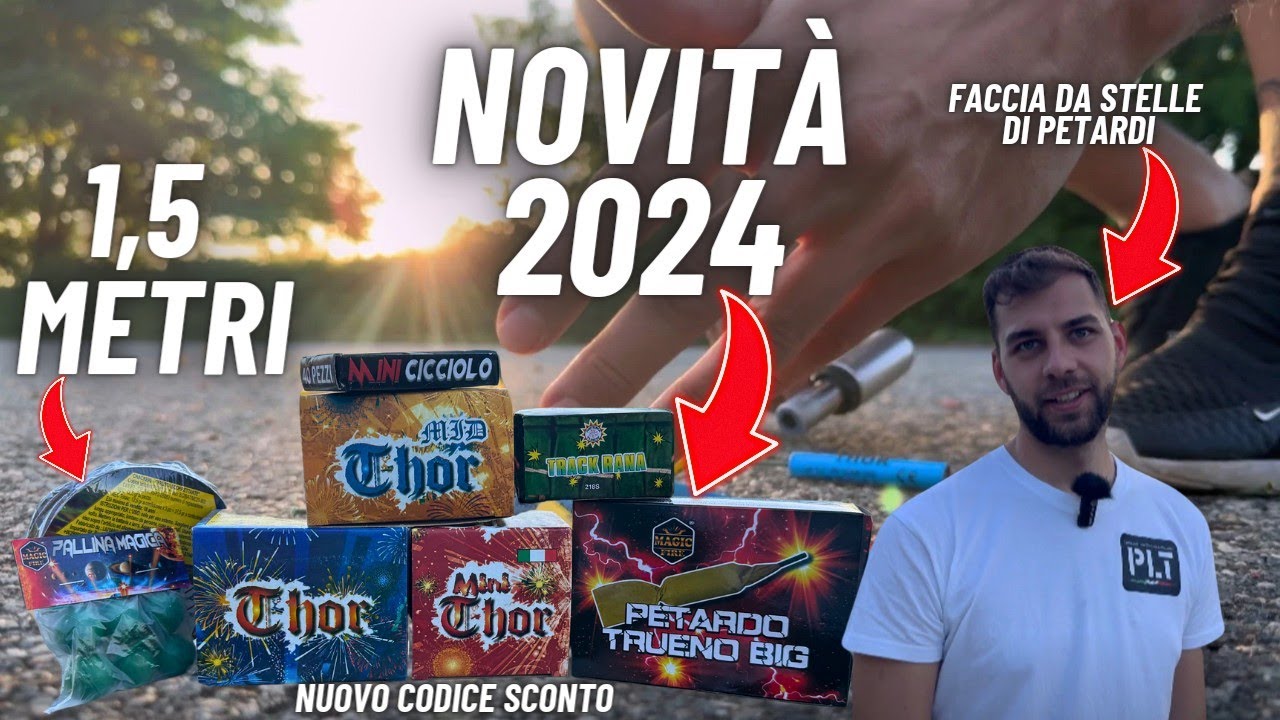 Confronto tra PETARDI THOR e test dei NUOVI PETARDI TRUENO BIG di Sarro: Ne vale la pena ?!