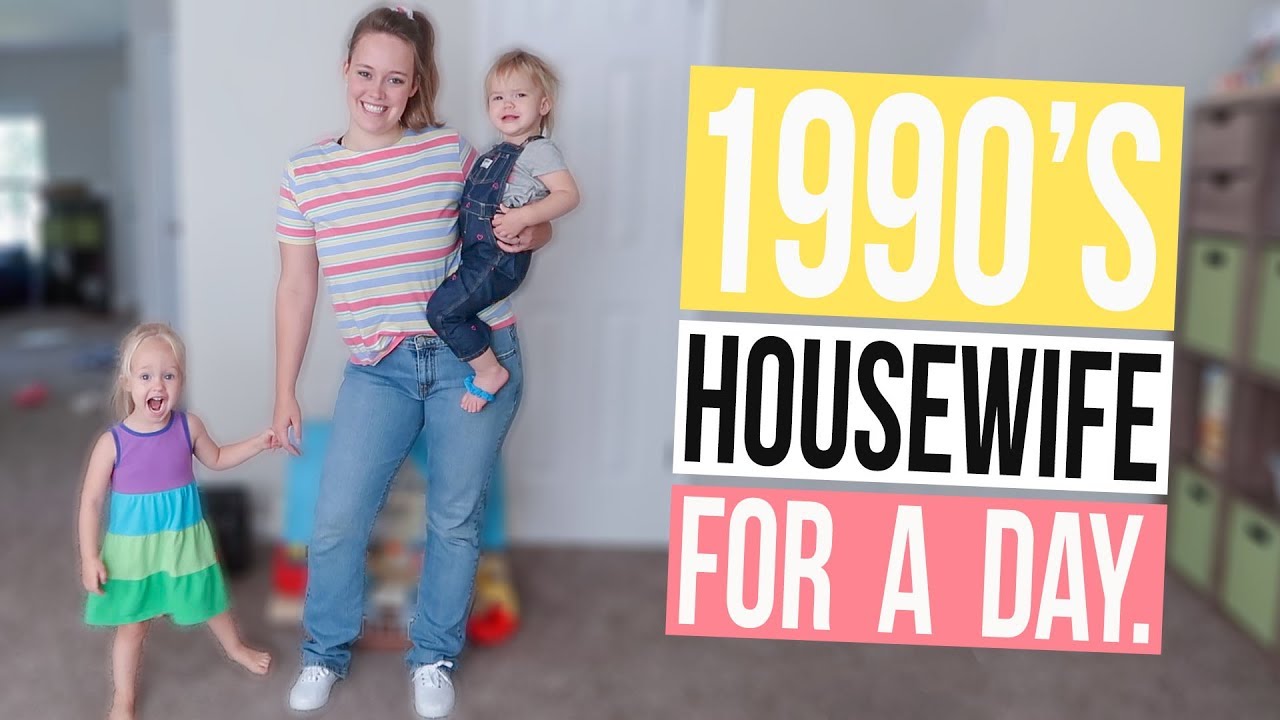 Day In The Life of a 1990's Housewife!