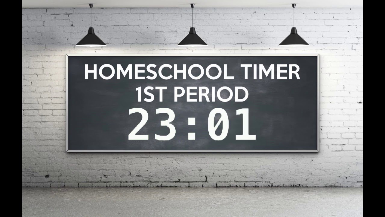 Homeschool Timer 1st Period  - 30 Min Ambient