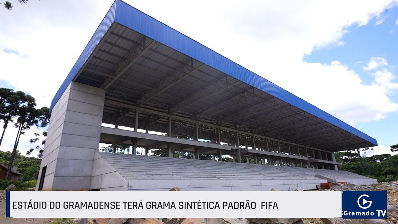 Estádio do Gramadense terá grama sintética padrão  FIFA
