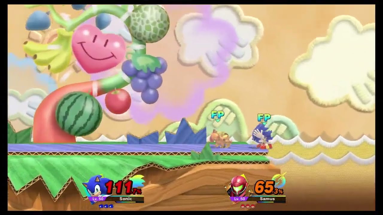 Super Smash Bros Ultimate Amiibo Fights Request #36: Sonic vs Samus