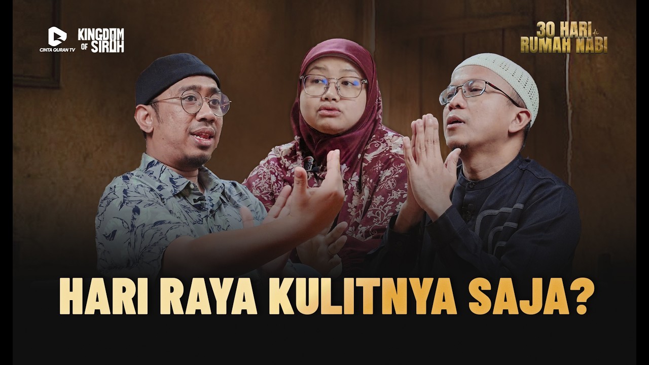 Percuma Rayakan Hari Raya Kalau Isinya Cuma Pamer Baju Baru.