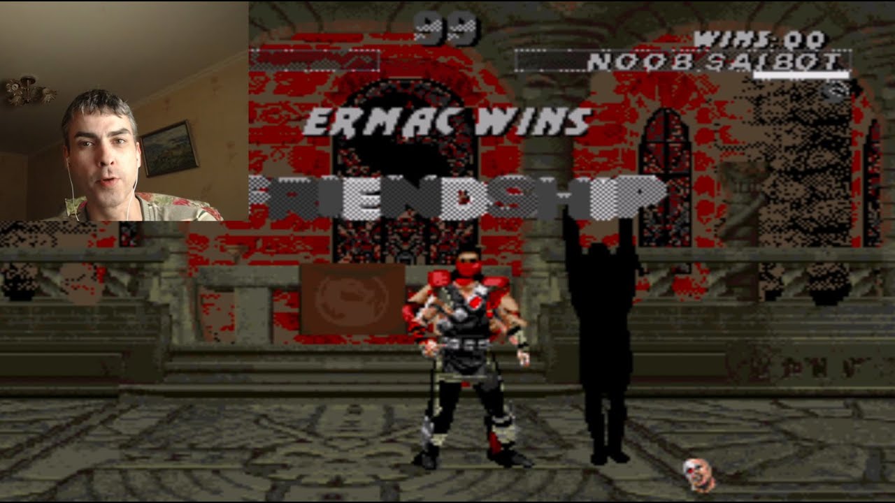 UMK3 Noob Saibot VS fatality Ermac