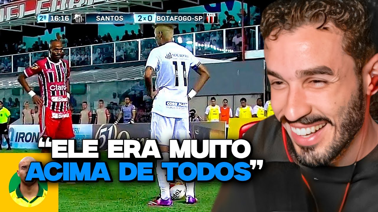50 LANCES GENIAIS DE NEYMAR NO SANTOS | REACT FUTEBOL NACIONAL