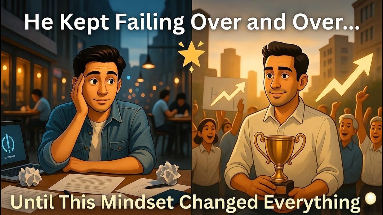 He Kept Failing Over and Over – Until He Learned the 1% Success Mindset (Powerful Story)