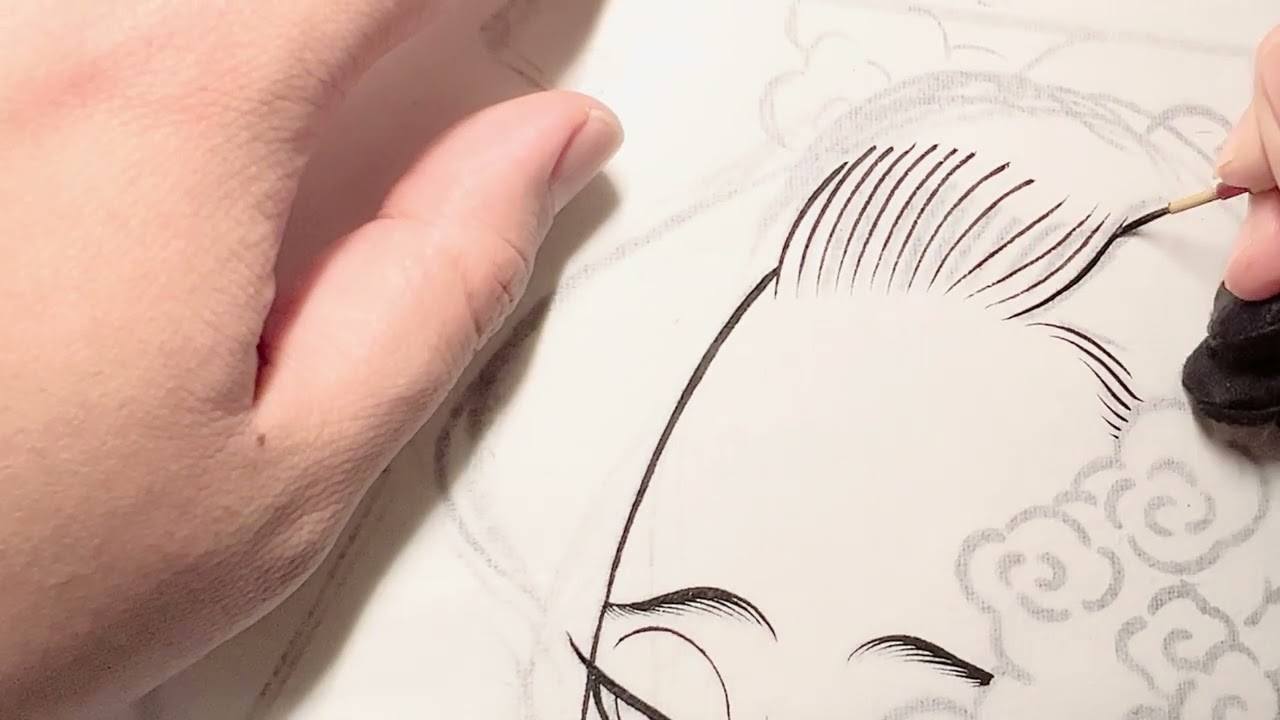 Ukiyo-e Brushwork
