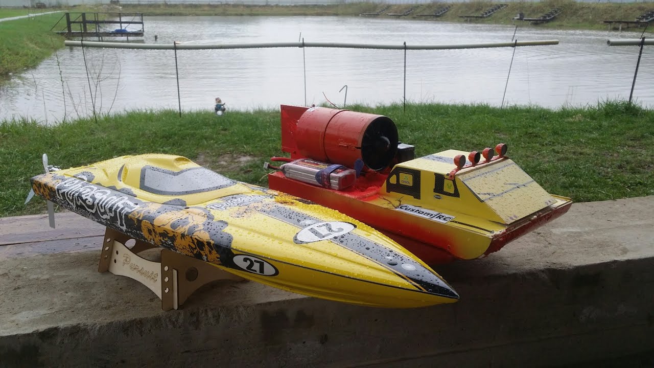 Открываем лодочный сезон ... TFL Hobby Pursuit Racing Boat и АЭРОСАНИ