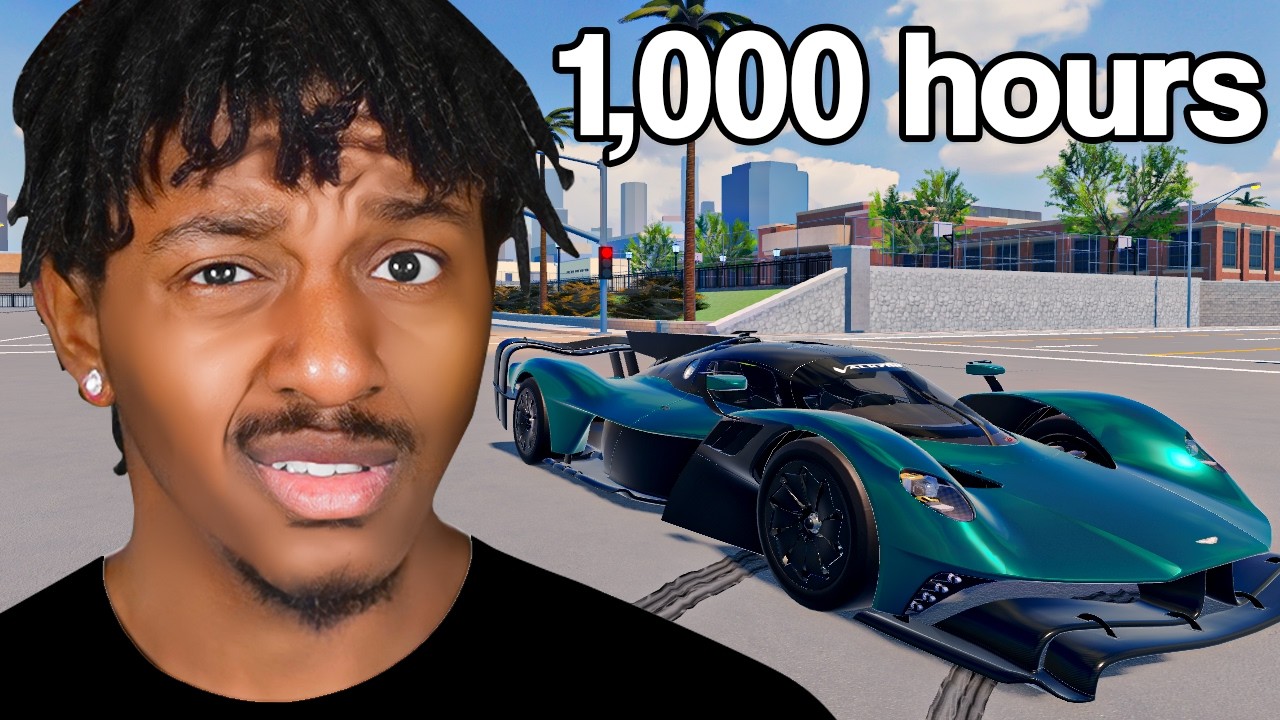 I SPENT 1,000 HOURS IN ROBLOX DRIVING EMPIRE