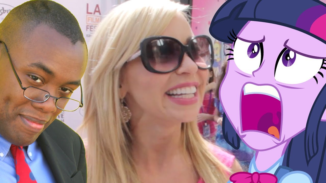 MY LITTLE PONY EQUESTRIA GIRLS PREMIERE w/ TARA STRONG : Black Nerd