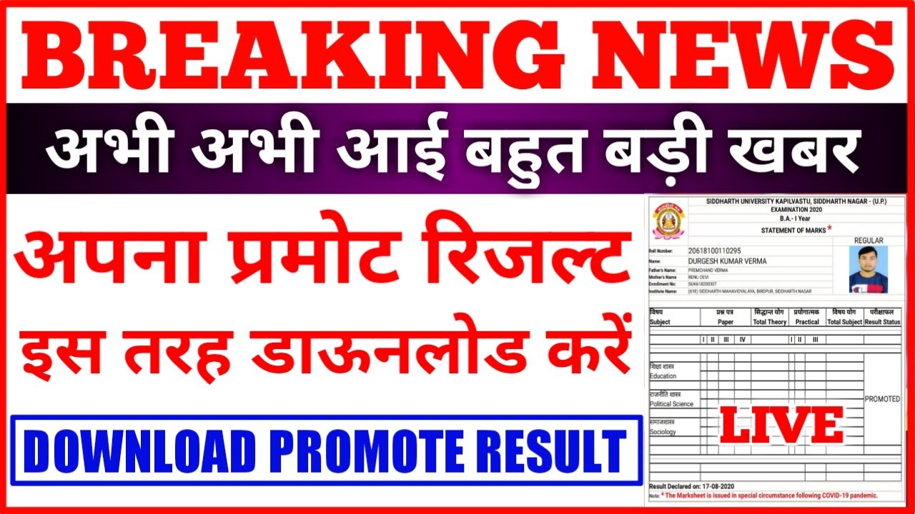 PROMOTE RESULT KAISE DOWNLOAD KAREN | HOW TO CHECK PROMOTE RESULT 2020 | NEWS WITH IS |