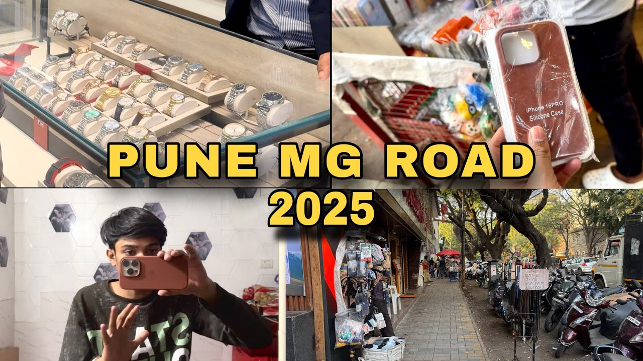 Pune Most Famous MG ROAD VLOG || MD ANAs VLOGs