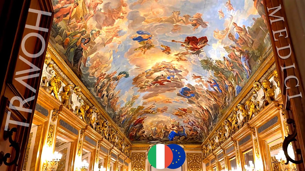 Riccardi Medici Palace, Florence, Italy 🇮🇹 🇪🇺 4K HDR Travel